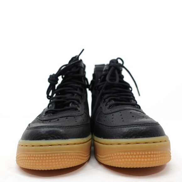 Nike SF Air Force 1 Mid GS Black Gum Brown AJ0424-001 Youth Mens Size 5.5 - Picture 5 of 9